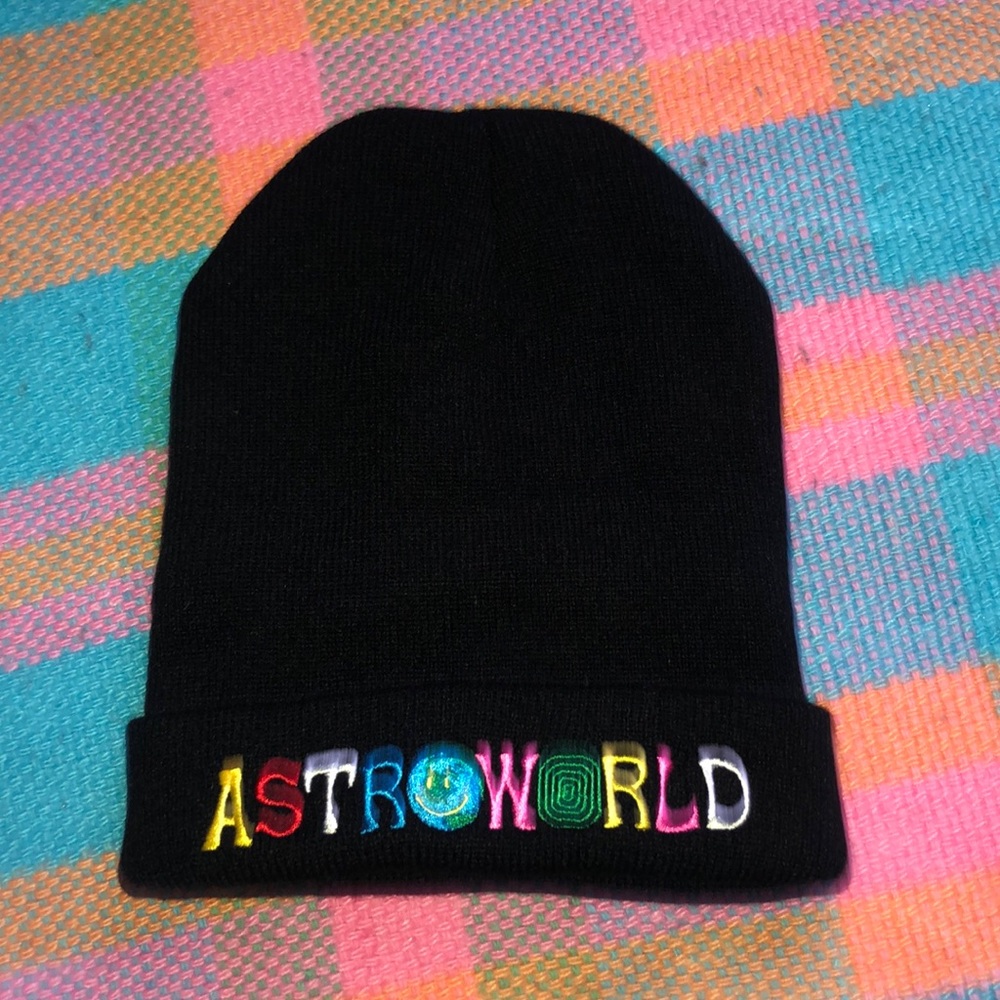 Embroidered Travis Scott Astroworld Beanie